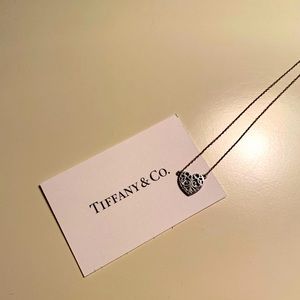 Authentic Tiffany Heart Necklace